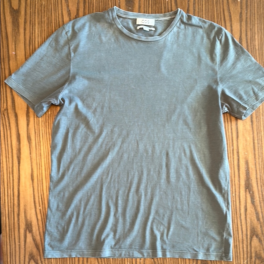 COS Gray Short Sleeve Tee
